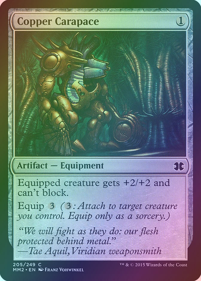 Copper Carapace (MM2) (205) / Foil