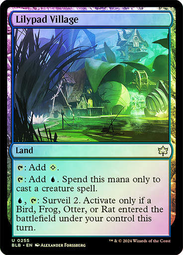 Lilypad Village (blb) (255) / Foil