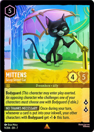 Mittens - Sassy Street Cat (LOR_ARC) / Foil