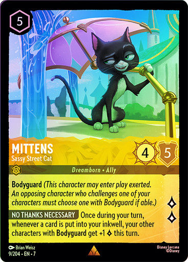Mittens - Sassy Street Cat (LOR_ARC) / Foil