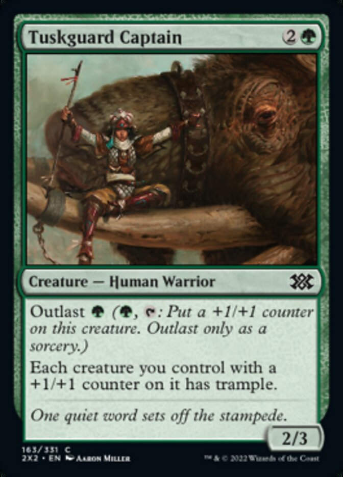 Tuskguard Captain (2X2)