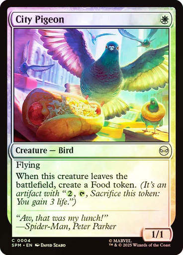 City Pigeon (SPM) (4) / Foil