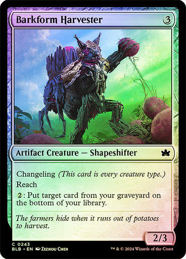 Barkform Harvester (blb) (243) / Foil