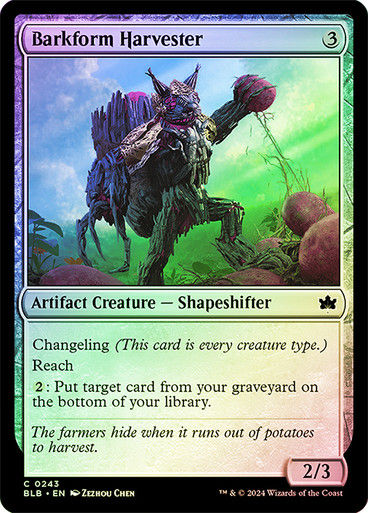 Barkform Harvester (blb) (243) / Foil