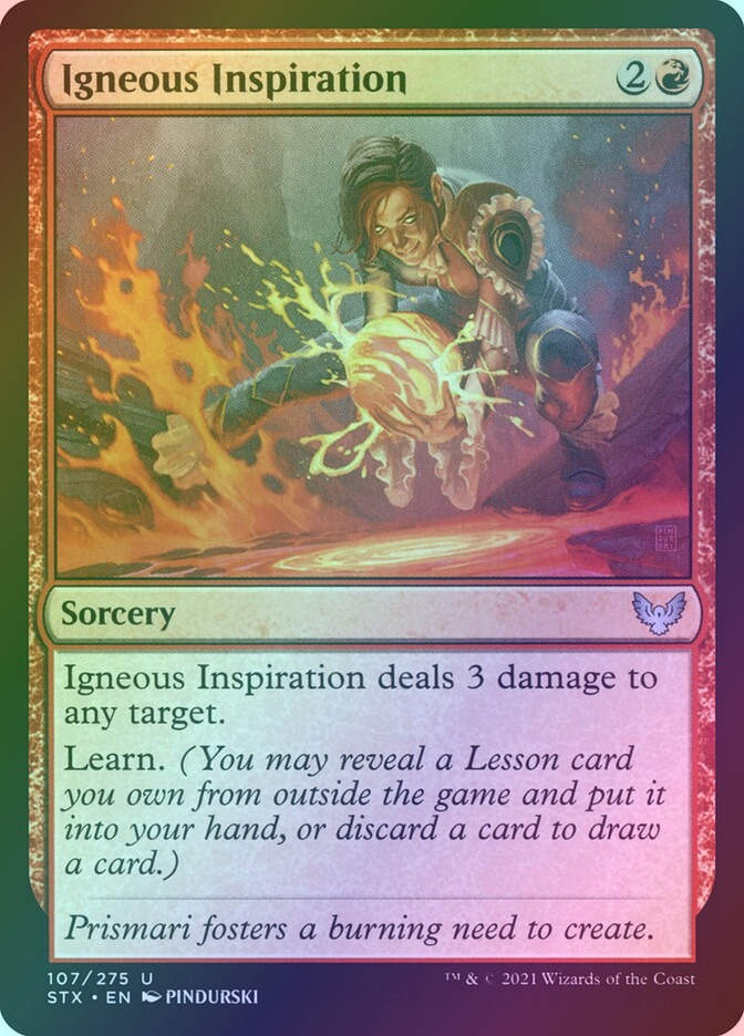 Igneous Inspiration (STX) (107) / Foil