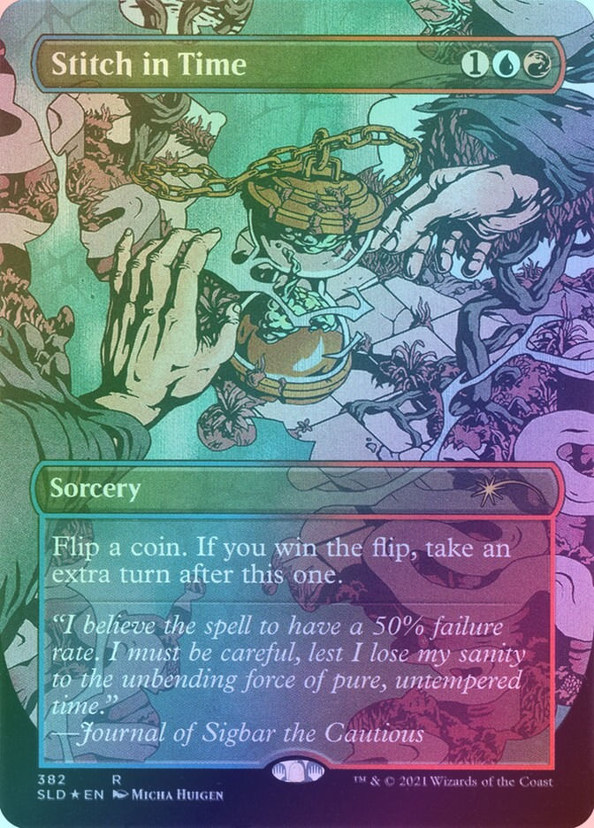Stitch in Time // Stitch in Time (SLD) (382) / Borderless / Foil — cara 1 de 2