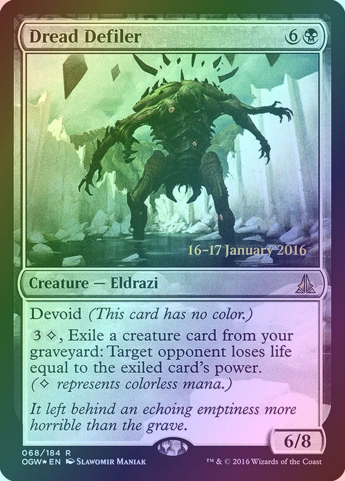 Dread Defiler (POGW) (68s) / Foil