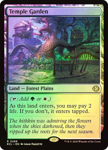 Temple Garden (ECL) (268) / Foil