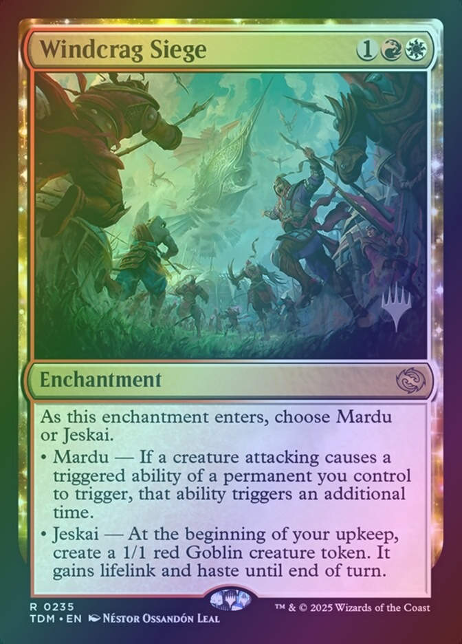 Windcrag Siege (PTDM) (235p) / Foil