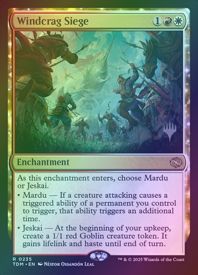 Windcrag Siege (PTDM) (235p) / Foil