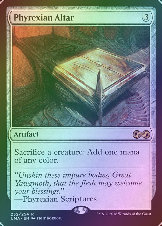 Phyrexian Altar (UMA) (232) / Foil