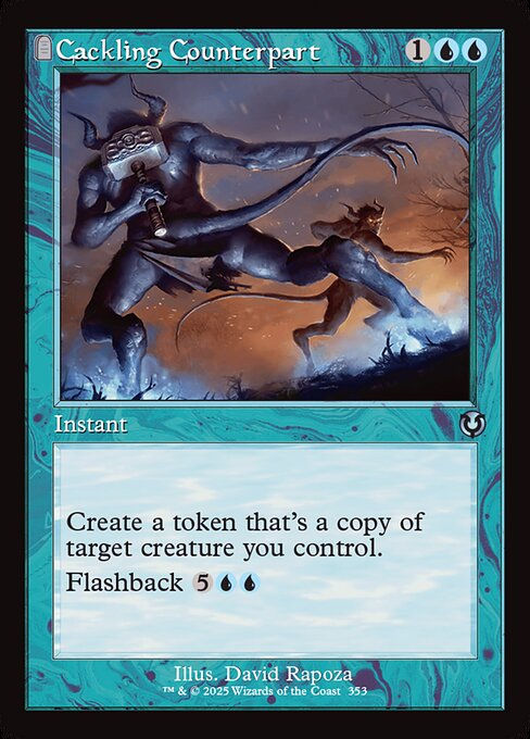 Cackling Counterpart (INR) (353) / Retro Frame
