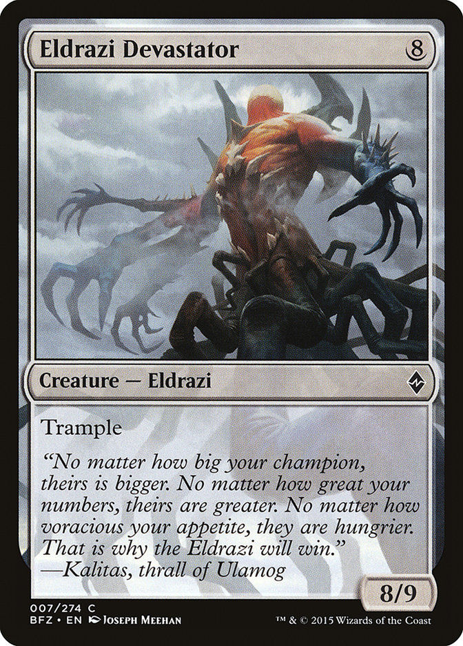 Eldrazi Devastator (BFZ) (7)