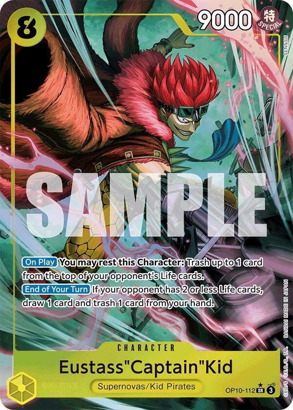Eustass"Captain"Kid (112) (Parallel) (OP10-112) / Foil