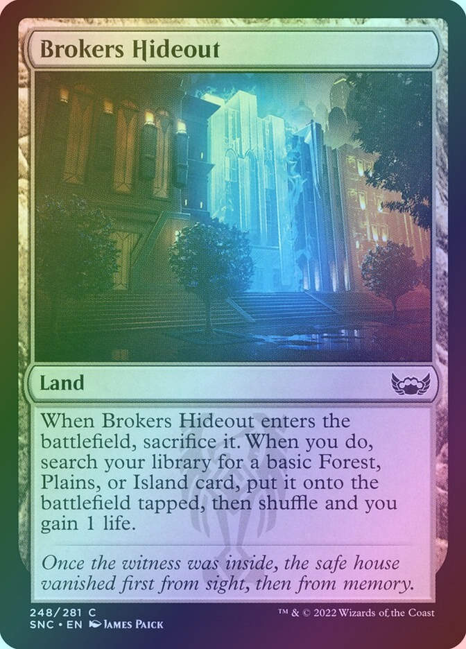 Brokers Hideout (SNC) (248) / Foil