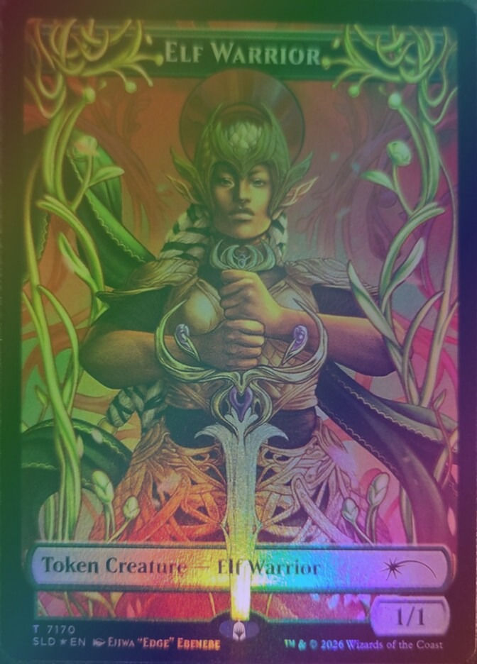 Elf Warrior (SLD) (7170) / Foil