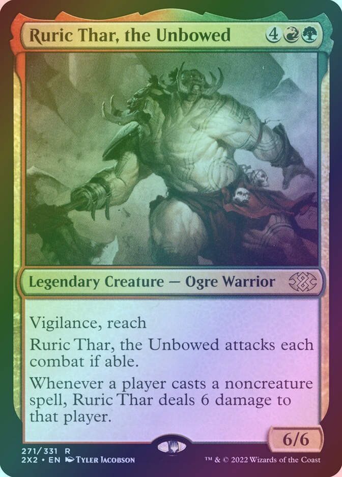 Ruric Thar, the Unbowed (2X2) (271) / Foil