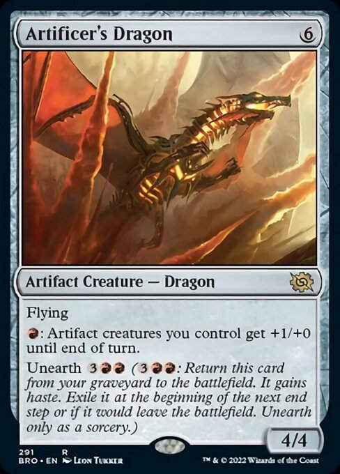 Artificer's Dragon (BRO) / Set Booster