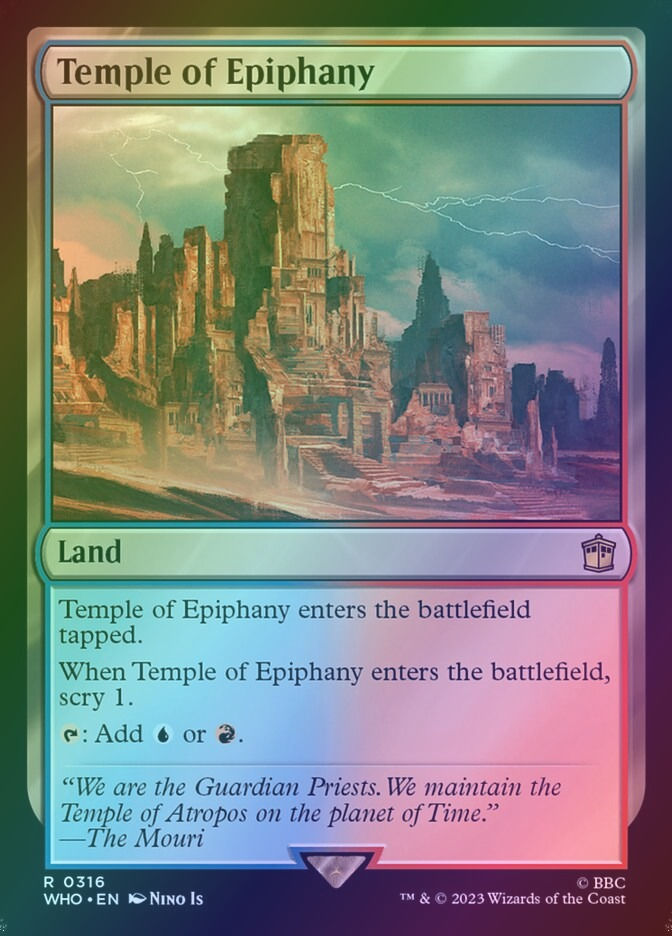 Temple of Epiphany (WHO) (316) / Foil