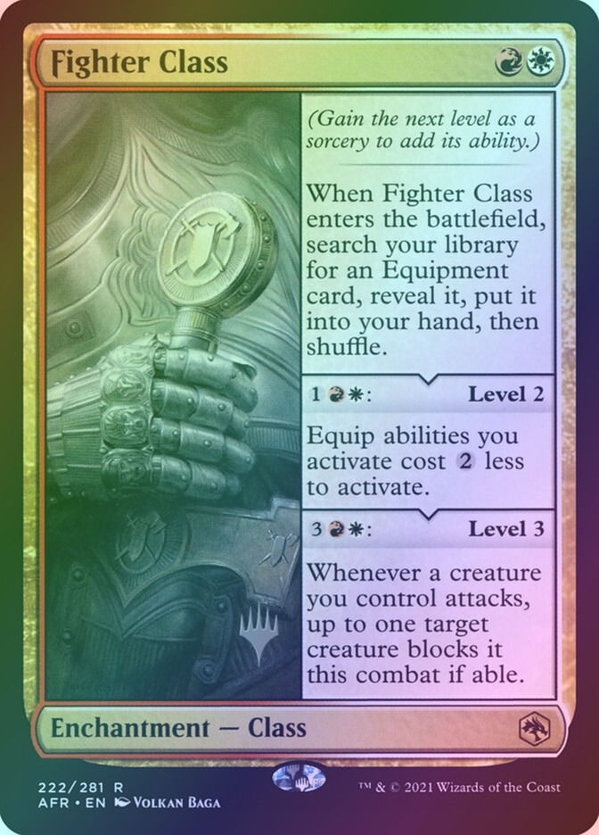 Fighter Class (PAFR) (222p) / Foil