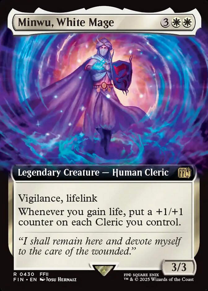 Minwu, White Mage (FIN) (430) / Extended Art