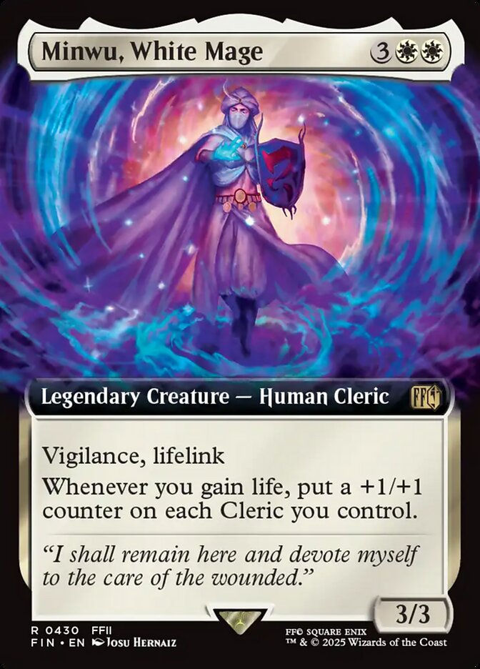 Minwu, White Mage (FIN) (430) / Extended Art