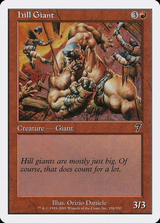 Hill Giant (7ED) (196)