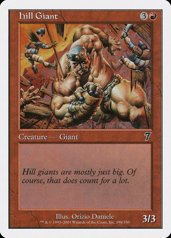 Hill Giant (7ED) (196)