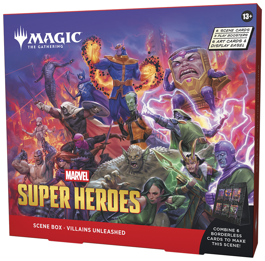 Marvel Super Heroes Scene Box - Villains Unleashed — cara 1 de 2