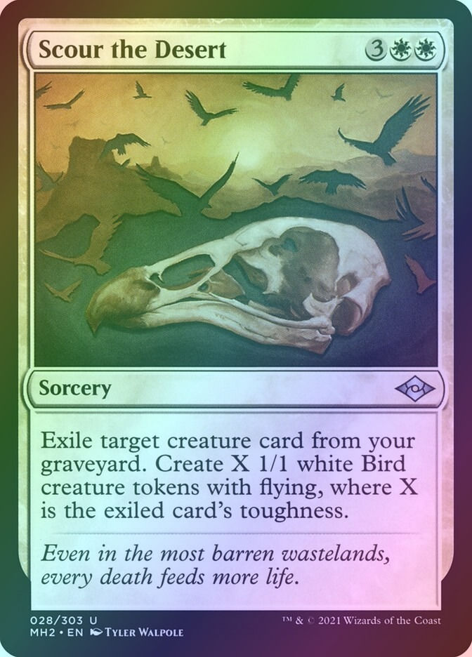 Scour the Desert (MH2) (28) / Foil