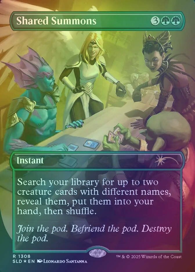 Shared Summons (SLD) (1308) / Borderless / Foil
