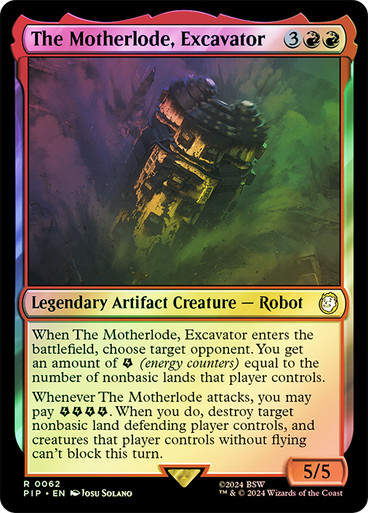 The Motherlode, Excavator (pip) (62) / Foil