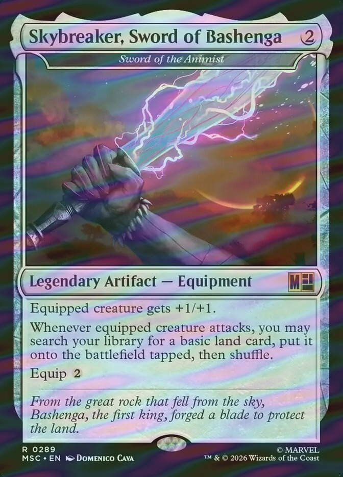 Sword of the Animist (MSC) (289) / Surge Foil