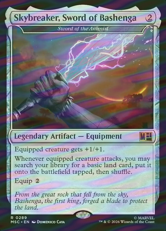 Sword of the Animist (MSC) (289) / Surge Foil