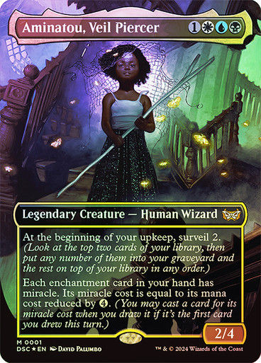 Aminatou, Veil Piercer (DSC) (1) / Borderless Foil