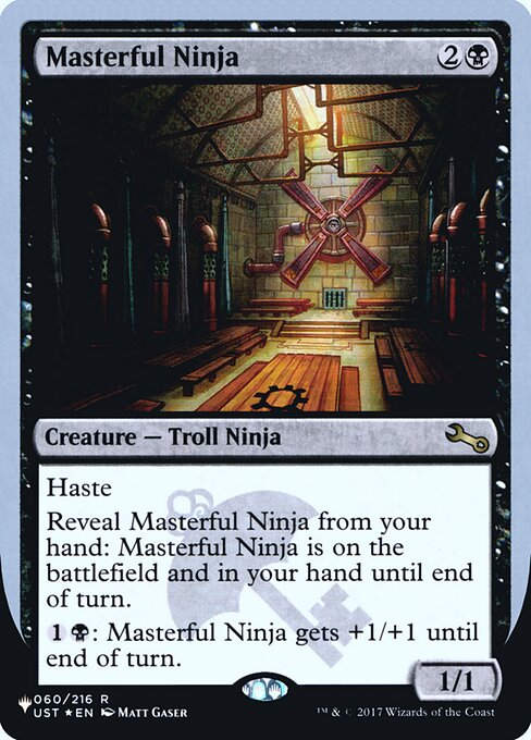 Masterful Ninja (ULST) (22) / Foil