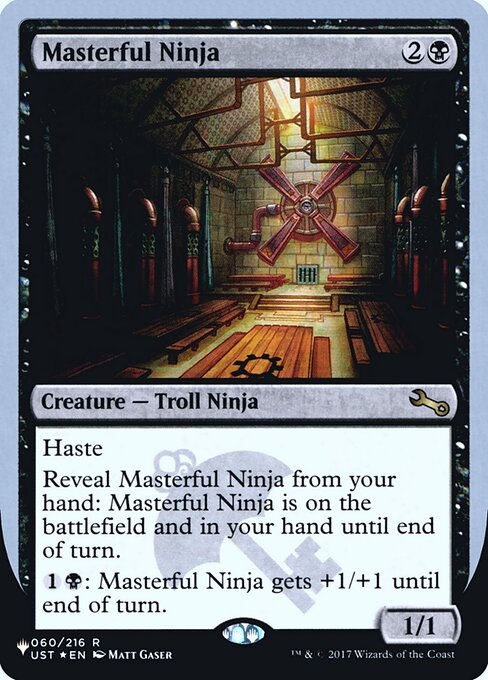 Masterful Ninja (ULST) (22) / Foil