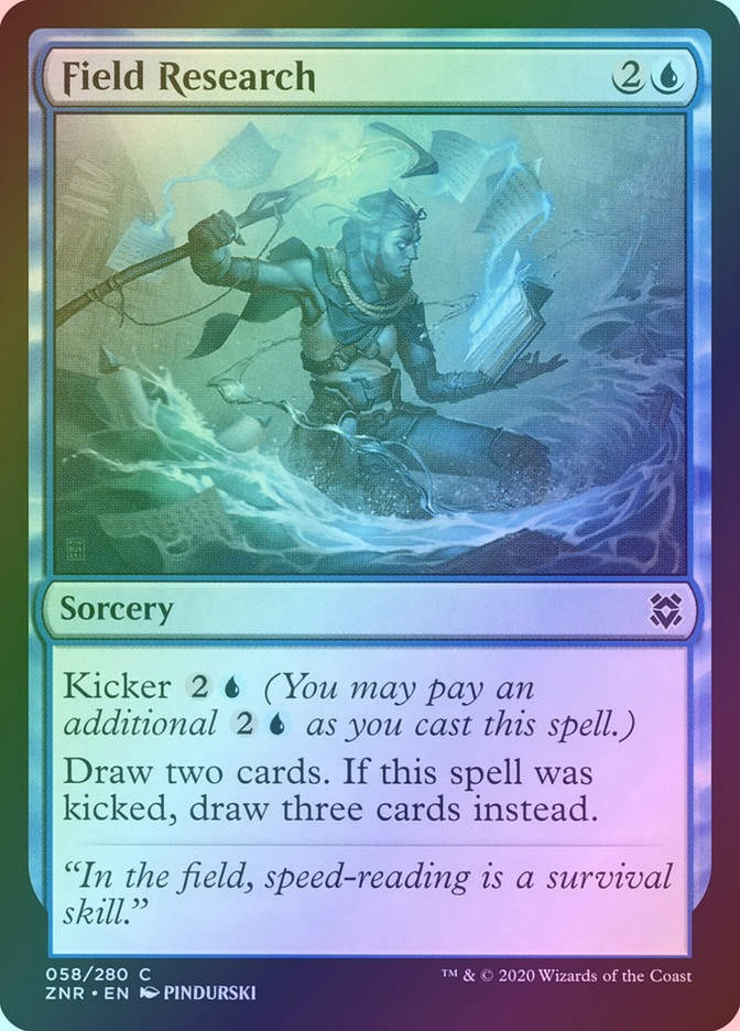 Field Research (ZNR) (58) / Foil