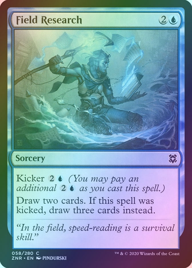 Field Research (ZNR) (58) / Foil