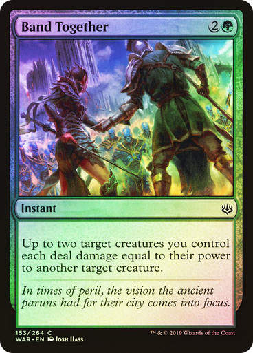 Band Together (WAR) (153) / Foil