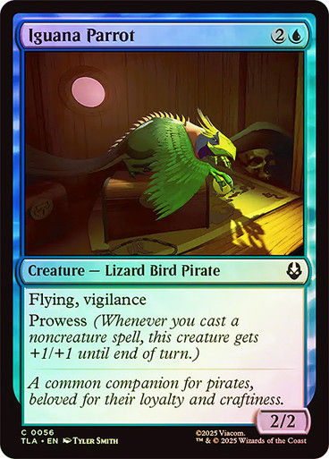 Iguana Parrot (TLA) (56) / Foil