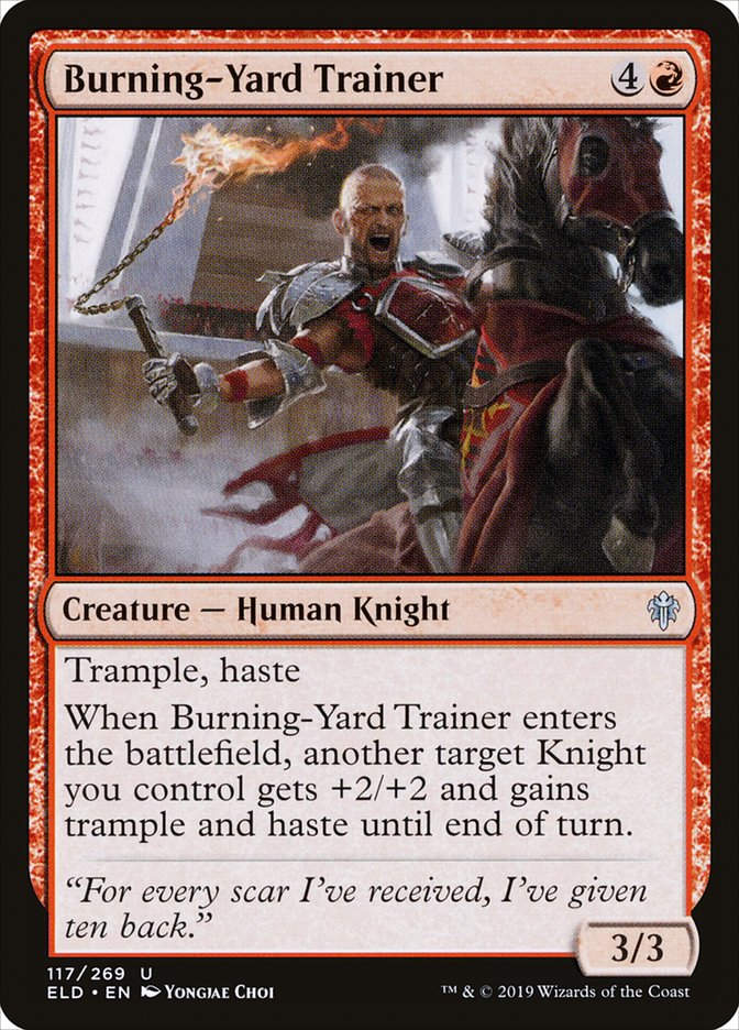 Burning-Yard Trainer (ELD) (117)