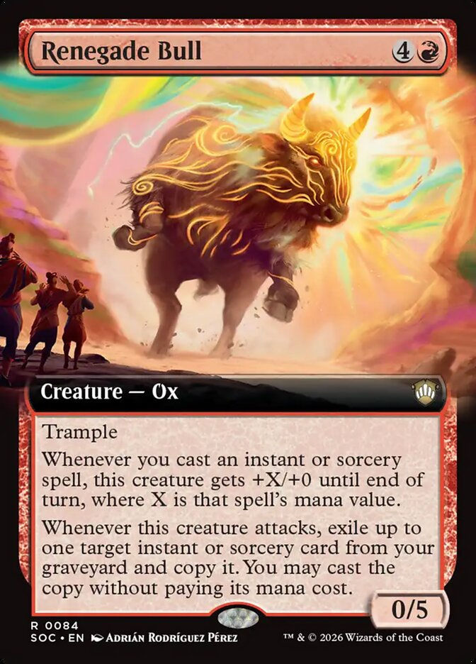 Renegade Bull (SOC) (84) / Extended Art