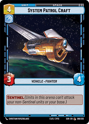 System Patrol Craft (SOR_#066/252)