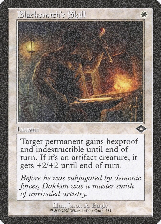 Blacksmith's Skill (MH2) (381) / Foil Etched