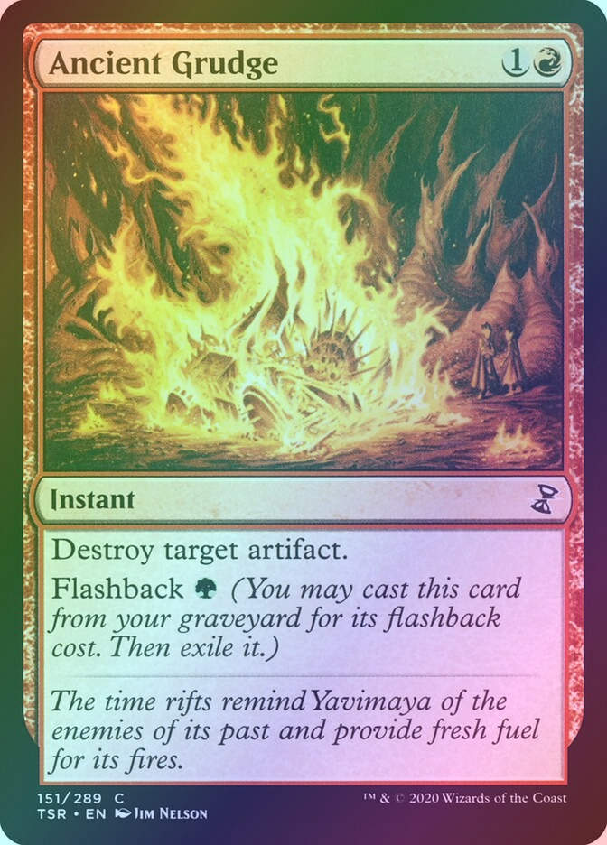 Ancient Grudge (TSR) (151) / Foil