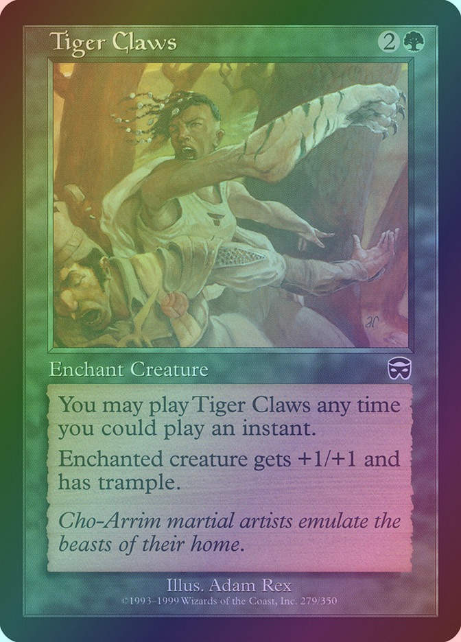 Tiger Claws (MMQ) (279) / Foil