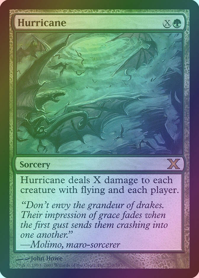 Hurricane (10E) (270) / Foil