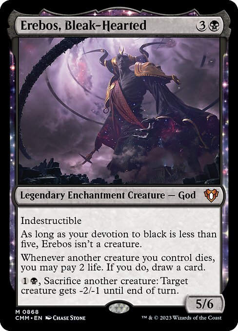 Erebos, Bleak-Hearted (cmm) (Commander Deck)