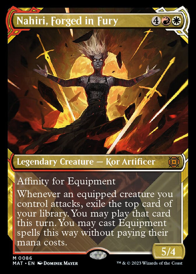 Nahiri, Forged in Fury (MAT) / Showcase